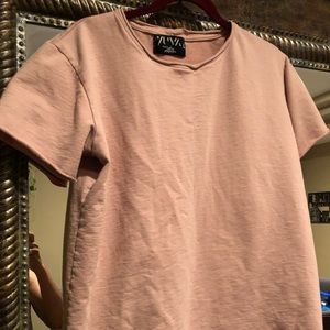 YUVA DESIGN SHIRT Color peachy